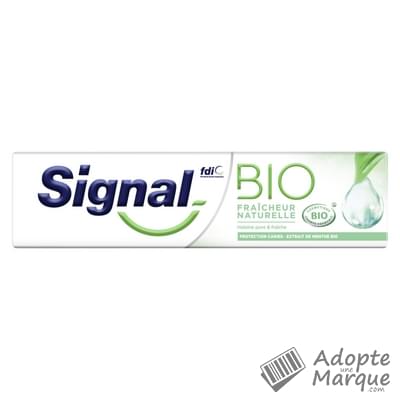 Signal Dentifrice Bio Fraîcheur Naturelle Le tube de 75ML