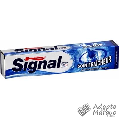 Signal Dentifrice Soin Fraîcheur Aquamenthe Le tube de 75ML