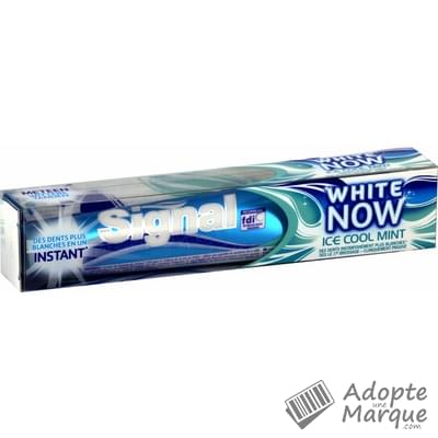 Signal Dentifrice White Now Blancheur Ice Cool Mint Le tube de 75ML