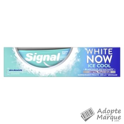 Signal Dentifrice White Now Blancheur Ice Cool Le tube de 75ML