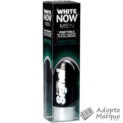 Signal Dentifrice White Now Blancheur Men Deep Cool Le tube de 75ML