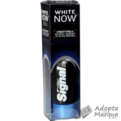Signal Dentifrice White Now Blancheur Men Super Pure Le tube de 75ML