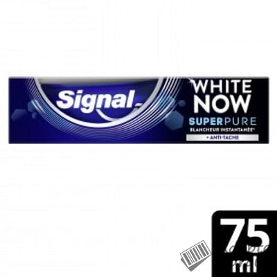 Signal Dentifrice White Now Super Pure Le tube de 75ML