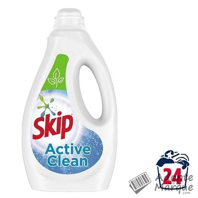 Skip Active Clean - Lessive Liquide "Le bidon de 1,2L (24 lavages)"