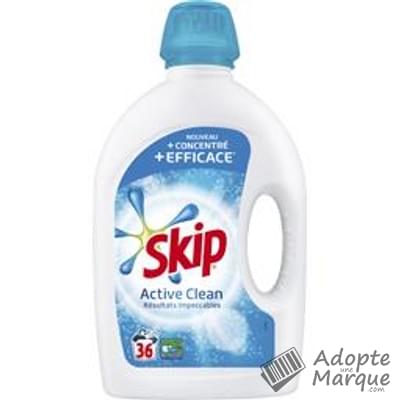 Skip Active Clean - Lessive Liquide "Le bidon de 1,8L (36 lavages)"