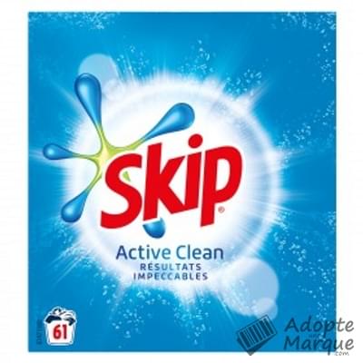 Skip Active Clean - Lessive en Poudre "Le paquet de 4,27KG (61 lavages)"