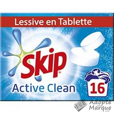 Skip Active Clean - Lessive en Tablettes Les 16 doses