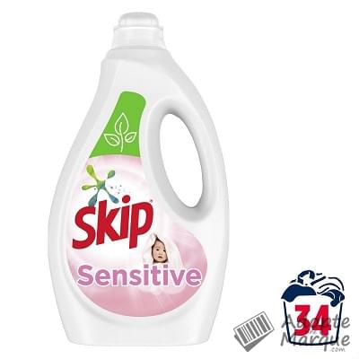 Skip Sensitive - Lessive Liquide "Le bidon de 1,7L (34 lavages)"