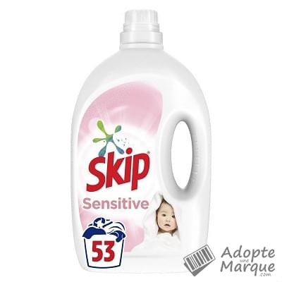 Skip Sensitive - Lessive Liquide "Le bidon de 2,65L (53 lavages)"