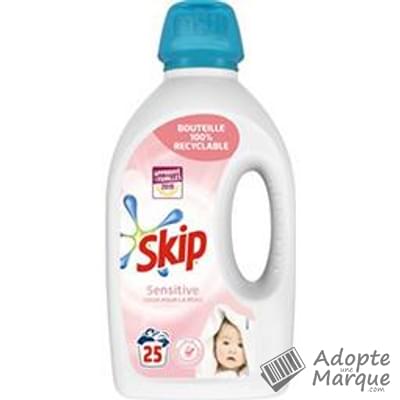 Skip Sensitive - Lessive Liquide - Doux pour la peau "Le bidon de 1,25L (25 lavages)"