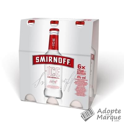 Smirnoff Ice - Cocktail pétillant à base de Vodka - 5% vol. "Les 6 bouteilles de 27,5CL"