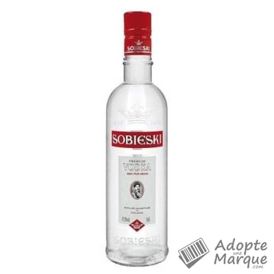 Sobieski Vodka - 37,5% vol. La bouteille de 50CL
