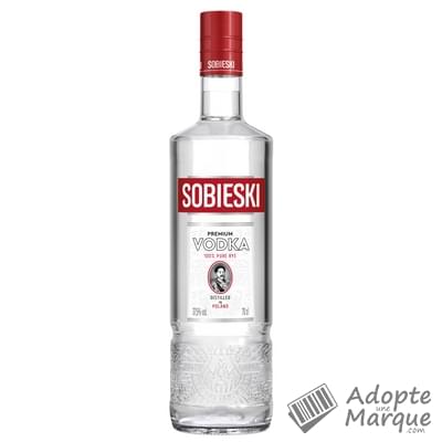 Sobieski Vodka - 37,5% vol. La bouteille de 70CL