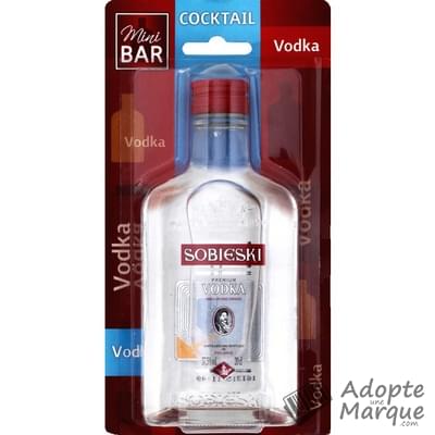 Sobieski Vodka - 37,5% vol. La flask de 20CL