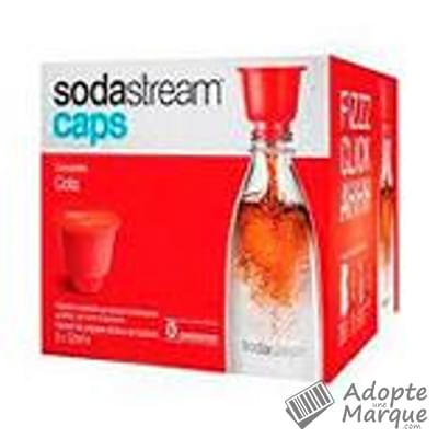 Sodastream Caps Cola La boîte de 8 capsules