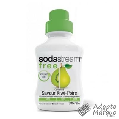 Sodastream Concentré Free Saveur Kiwi & Poire Le flacon de 375ML