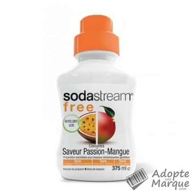 Sodastream Concentré Free Saveur Passion & Mangue Le flacon de 375ML