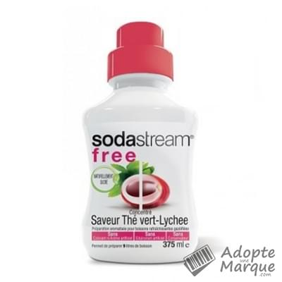 Sodastream Concentré Free Saveur Thé Vert & Litchi Le flacon de 375ML