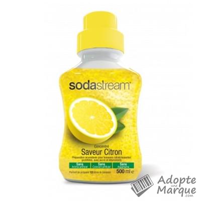 Sodastream Concentré Saveur Citron Le flacon de 500ML