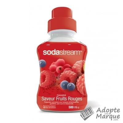 Sodastream Concentré Saveur Fruits Rouges Le flacon de 500ML
