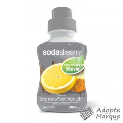 Sodastream Concentré Stevia Saveur Ananas & Pamplemousse Le flacon de 500ML