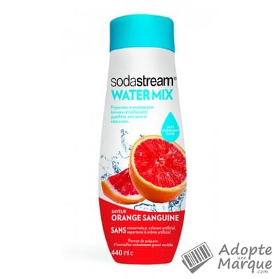 Sodastream Concentré Water Mix Orange Sanguine Le flacon de 440ML