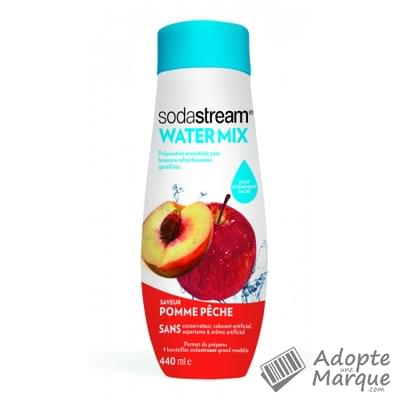 Sodastream Concentré Water Mix Pomme & Pêche Le flacon de 440ML