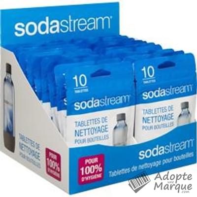 Sodastream Tablettes de Nettoyage La boîte de 10 tablettes