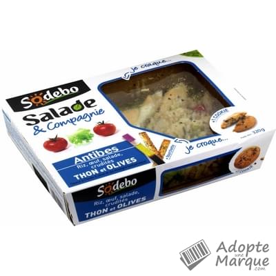 Sodebo Salade & Compagnie - Antibes La barquette de 320G