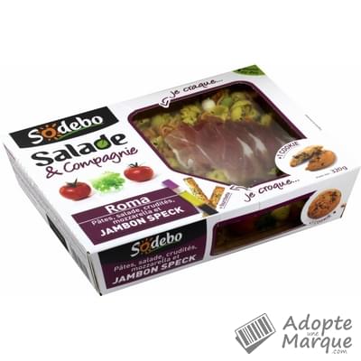 Sodebo Salade & Compagnie - Roma La barquette de 320G