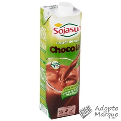 Sojasun Boisson Soja au Chocolat La brique de 1L