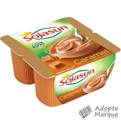 Sojasun Desserts au Soja - Caramel Les 4 pots de 100G