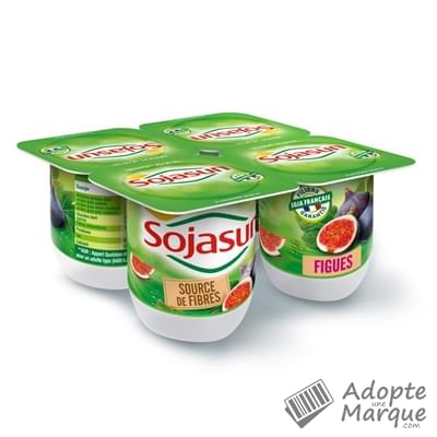 Sojasun Desserts au Soja - Figue Les 4 pots de 100G
