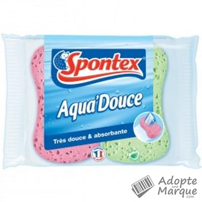 Spontex Eponge Aqua Douce Le lot de 2 éponges