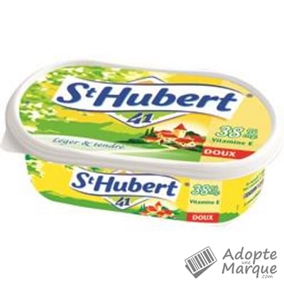 St Hubert St Hubert 41® Margarine à tartiner Doux - 38% MG La barquette de 250G