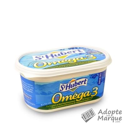 St Hubert St Hubert Oméga 3® Margarine Tartine & Cuisson Demi-Sel - 50% MG La barquette de 510G