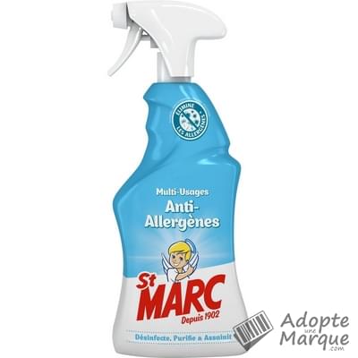 St Marc Spray Nettoyant Anti-Allergènes Le spray de 500ML