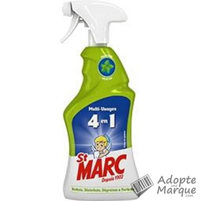 St Marc Spray Nettoyant Multi-Usages 4 en 1 Le spray de 500ML