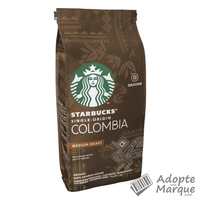 Starbucks Café Moulu Colombia Medium Roast Le sachet de 200G