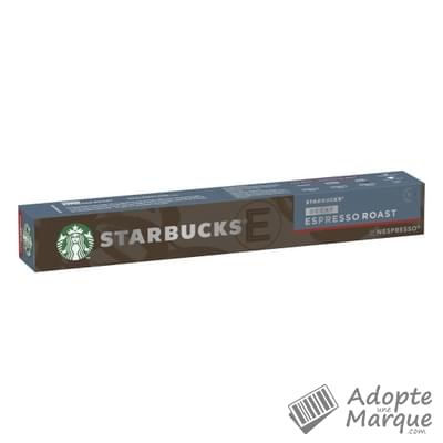 Starbucks Capsules de Café Nespresso® Espresso Roast Décaféiné La boîte de 10 capsules