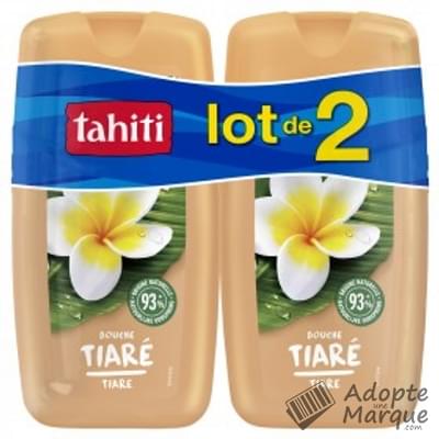 Tahiti Gel Douche Tiaré Sensuelle Les 2 flacons de 250ML