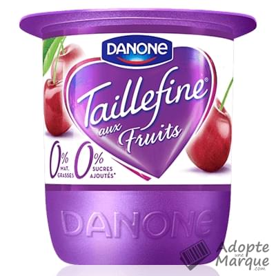 Taillefine Yaourt 0% Fruits Rouges Les 8 pots de 125G