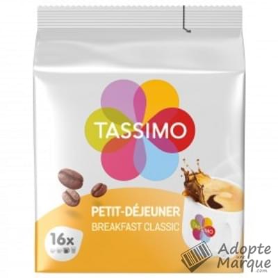 Tassimo Dosettes de Café Petit-Dejeuner Classique T-Discs  La boîte de 16 capsules - 128G