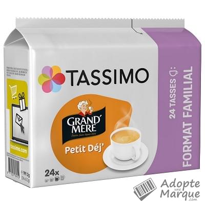 Tassimo Grand' Mère - Dosettes de café moulu T-Discs Petit Déj' La boîte de 24 capsules - 199G