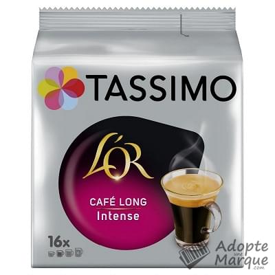 Tassimo L'Or - Dosettes de Café long intense T-Discs  La boîte de 16 capsules - 128G