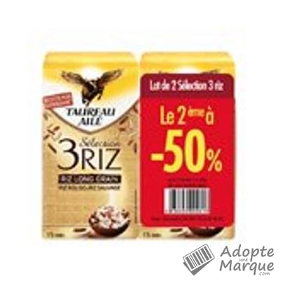 Taureau Ailé Riz Mélangé Sélection 3 Riz Les 2 paquets de 500G
