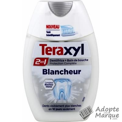 Teraxyl Dentifrice 2en1 Blancheur Le flacon de 75ML