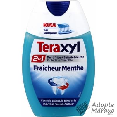 Teraxyl Dentifrice 2en1 Fraîcheur Menthe Le flacon de 75ML