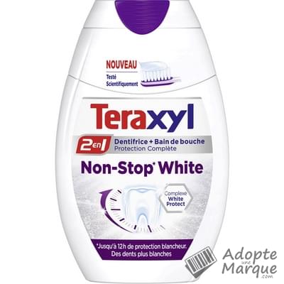 Teraxyl Dentifrice 2en1 Non Stop White Le flacon de 75ML