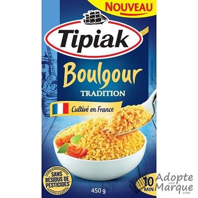 Tipiak Boulgour Tradition sans pesticide La boîte de 450G